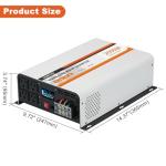 2000W Pure Sine Wave Inverter for Trucks and Boats