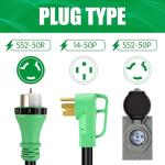 50 Amp Generator Transfer Switch Kit with Cord