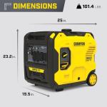 Champion 6500-Watt Portable Inverter Generator with CO Shield