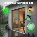 50 Amp Generator Transfer Switch Kit with Cord