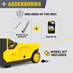 Champion 6500-Watt Portable Inverter Generator with CO Shield