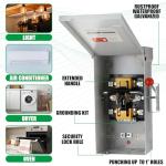 50 Amp Generator Transfer Switch Kit with Cord