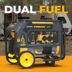 FIRMAN H03655 Dual Fuel Portable Generator - 4550W