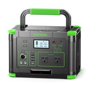 1000W Portable Power Station with 10 Ports