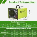 Ozonlife Industrial Dual Ozone Ionizer Air Purifier