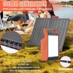 Takki 120W Solar Generator with 21W Panel