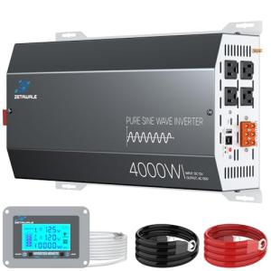 4000W Pure Sine Wave Inverter with Remote Control