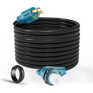HonestRv 30A Generator Extension Cord, 25FT