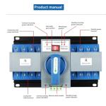 JONASC 220V 63A Dual Power Transfer Switch
