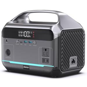600W Portable Power Station with Fast Charging