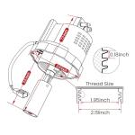 12V DC Electric Fuel Pump for Generators