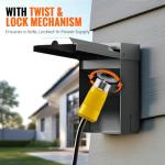 Journeyman-Pro CS6364C 50 Amp Generator Cord Connector 125/250 Volt, Twist Locking Female Plug, Industrial Grade Grounding 12,500 Watts, EV, RV, Backup Power (50 AMP - CS6364C (SS-2-50R))