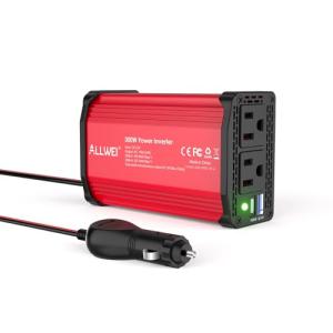ALLWEI 300W Car Power Inverter with USB Ports