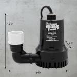 Basement Watchdog 2,600 GPH WiFi Backup Pump
