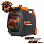 WEN 4800W Portable Inverter Generator - Quiet & RV-Ready