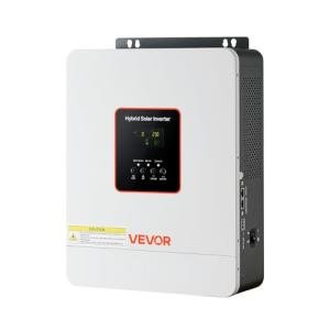 VEVOR 3000W Hybrid Solar Inverter with MPPT Controller