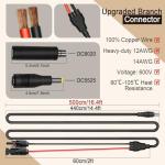 COMeap 16.4FT Solar Panel Adapter for Jackery