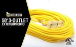 Southwire 50ft Heavy Duty Outdoor Extension Cord