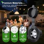 30A NEMA L14-30P Generator Plug with Cover