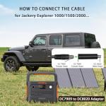 COMeap 16.4FT Solar Panel Adapter for Jackery