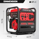 PowerSmart 4300-Watt Portable Inverter Generator