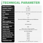 100Amp 110V Automatic Transfer Switch for Generators