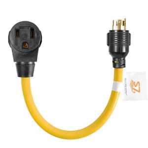 S7 Nema L14-30P to 6-50R Generator Adapter Cord