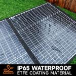 200W Portable Folding Solar Panel Charger for Generators