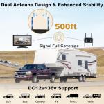 10'' RV Wireless Backup Camera System with Night Vision