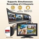 10'' RV Wireless Backup Camera System with Night Vision