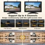 10'' RV Wireless Backup Camera System with Night Vision