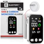 4-in-1 Portable Carbon Monoxide & Gas Detector