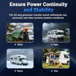 KUTTOLE 30 Amp Automatic Generator Transfer Switch