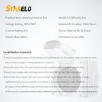 STARELO 30Amp Outdoor Power Outlet Box