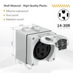 STARELO 30Amp Outdoor Power Outlet Box