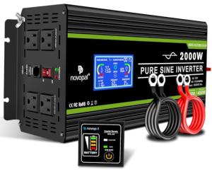 NOVOPAL 2000 Watt Pure Sine Wave Inverter