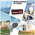 600Ah 12V LiFePO4 Battery with 200A BMS