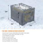 GasXpert Universal Waterproof Generator Cover, Grey