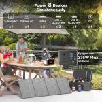 Marbero 237Wh Solar Generator with 60W Panel