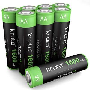 High Capacity 1600mAh AA Rechargeable Solar Batteries