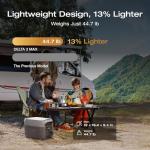 EF ECOFLOW DELTA 3 MAX Portable Power Station Bundle