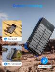 MINRISE 40000mAh Solar Charger Power Bank