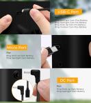 2-Pack 8W Solar Panel Charger for Ring Cameras