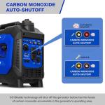 BILT HARD 4500W Dual Fuel Quiet Inverter Generator