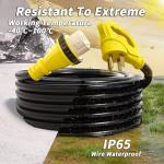 50FT 50 Amp Generator Extension Cord with Twist Lock