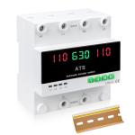 110V Automatic Manual Transfer Switch with LED Display