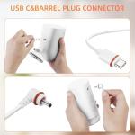 2 Pack Solar Charger for Ring Camera