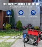 50 Amp Generator Cord and Inlet Box Combo