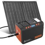 Takki 111Wh Portable Solar Generator with 21W Panels