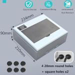 100A Automatic/Manual Generator Transfer Switch for Stable Power